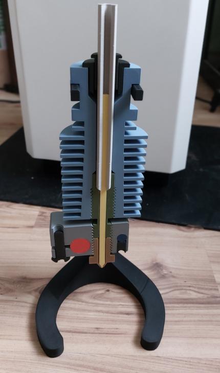 Hotend makett állvánnyal