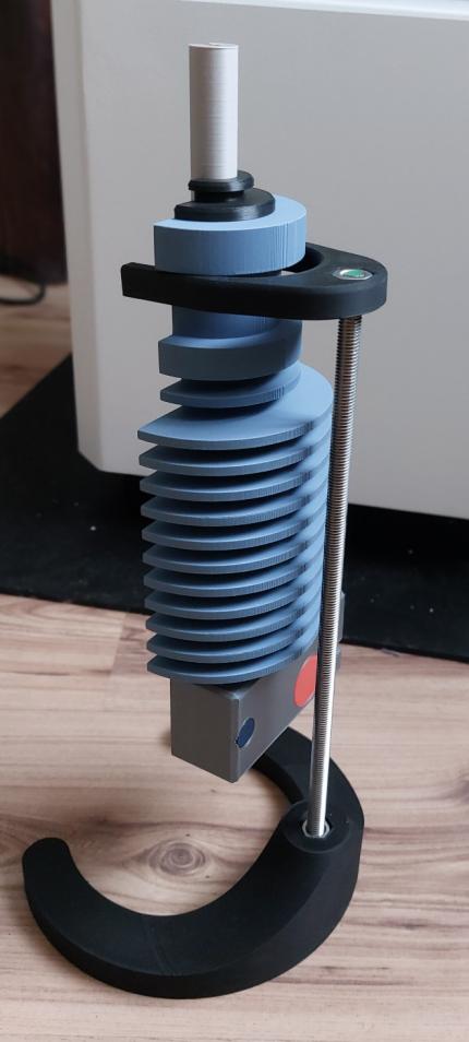 Hotend makett állvánnyal